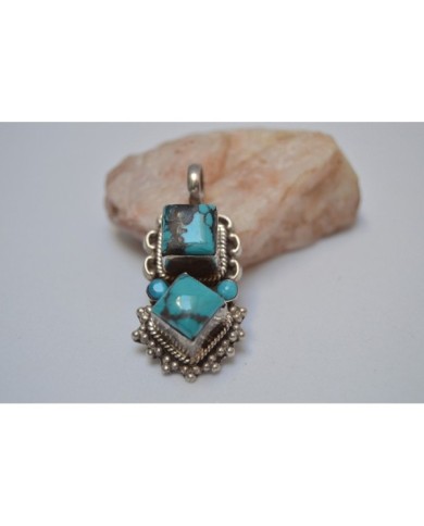 Colgante Fukuoka Turquesa