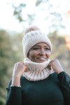 Conjunto gorro y cuello Merengue unisex Conjunto gorro y cuello Merengue unisex