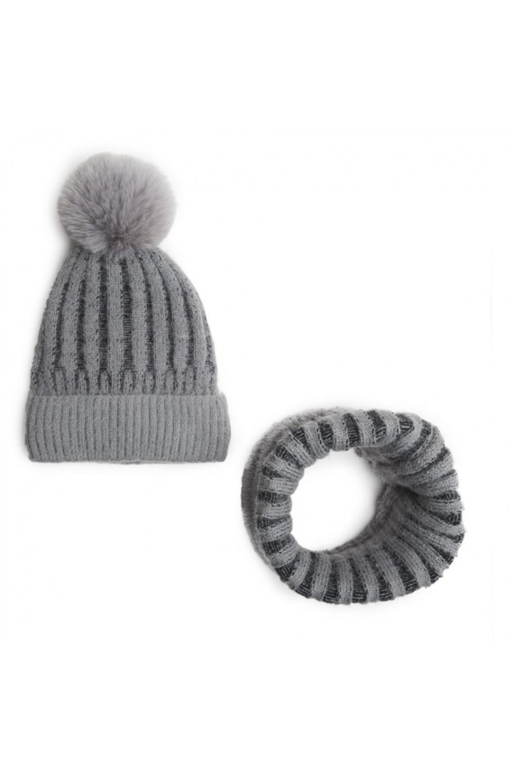 Conjunto gorro y cuello Merengue unisex Conjunto gorro y cuello Merengue unisex