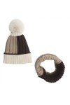 Conjunto gorro y cuello Roxanne unisex