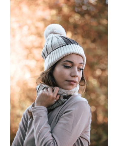 Conjunto gorro y cuello Roxanne unisex Conjunto gorro y cuello Roxanne unisex