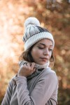 Conjunto gorro y cuello Merengue unisex Conjunto gorro y cuello Merengue unisex
