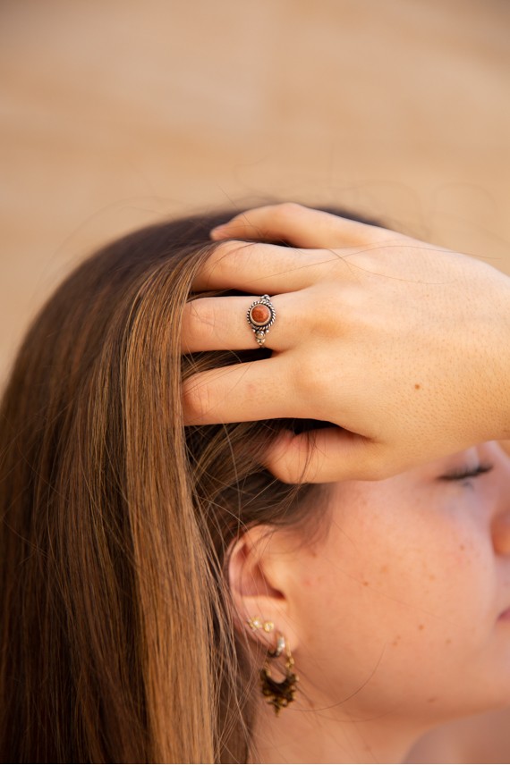 Anillo Mysaria plateado House of the dragon