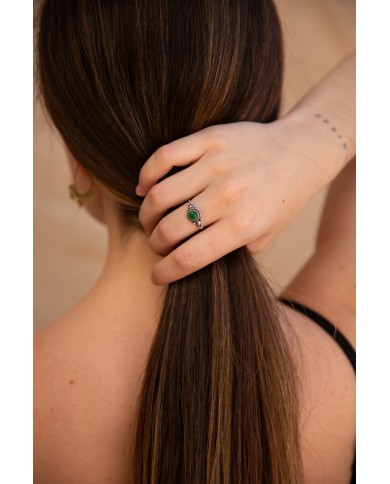 Anillo Mysaria plateado House of the dragon