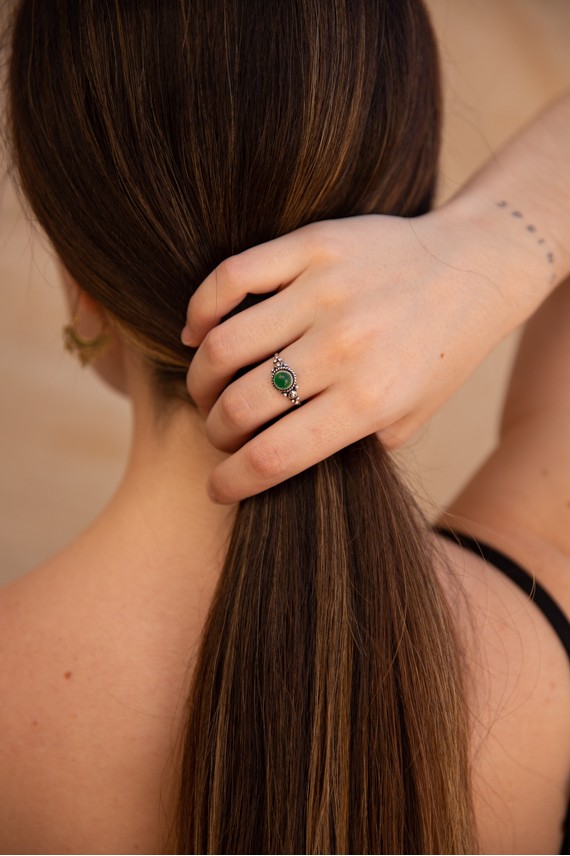 Anillo Mysaria plateado House of the dragon