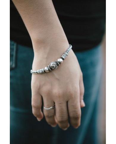 Pulsera trenzada Borobudur
