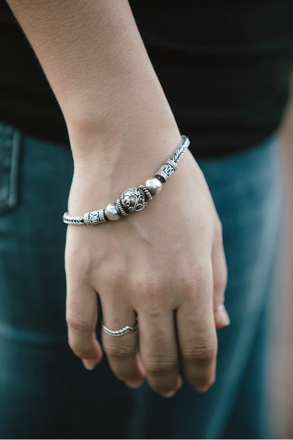 Pulsera trenzada Borobudur