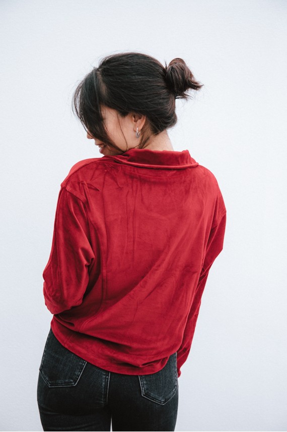 Sobrecamisa terciopelo Lucía Sobrecamisa terciopelo Lucía