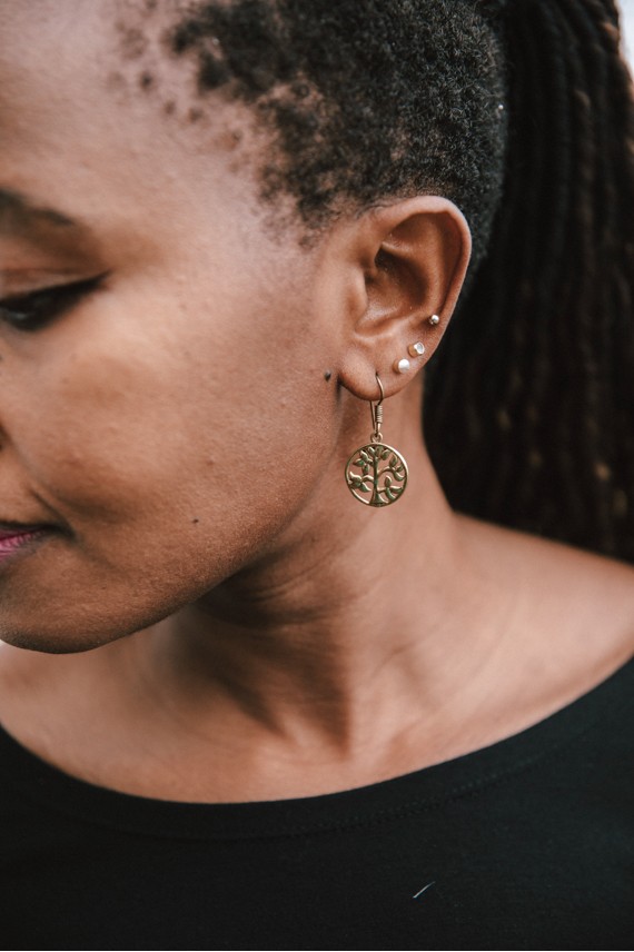 Pendientes calados Árbol de la Vida Kali