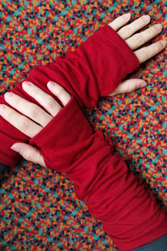 Mitones felpa lisos By Lingam