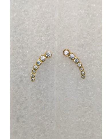 Pendientes plata Fugaz