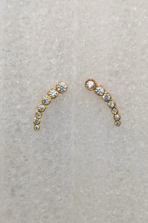 Pendientes plata Fugaz Pendientes plata Fugaz