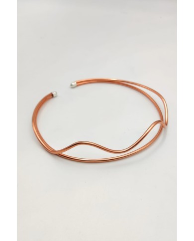 Chóker Gamora aluminio ondas Chóker Gamora aluminio ondas