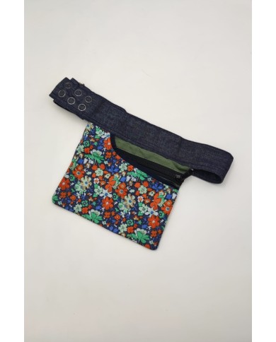 Riñonera Rupia Flores By Lingam