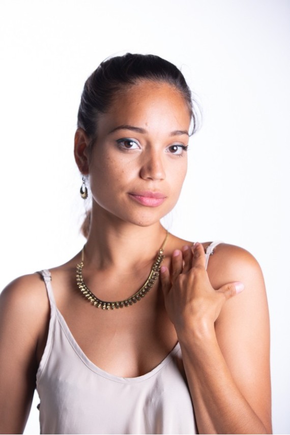 Collar Oro Viejo Bindi Arya House of the dragon