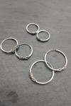 Aros Plata Bolitas Luna de Oriente Aros Plata Bolitas Luna de Oriente