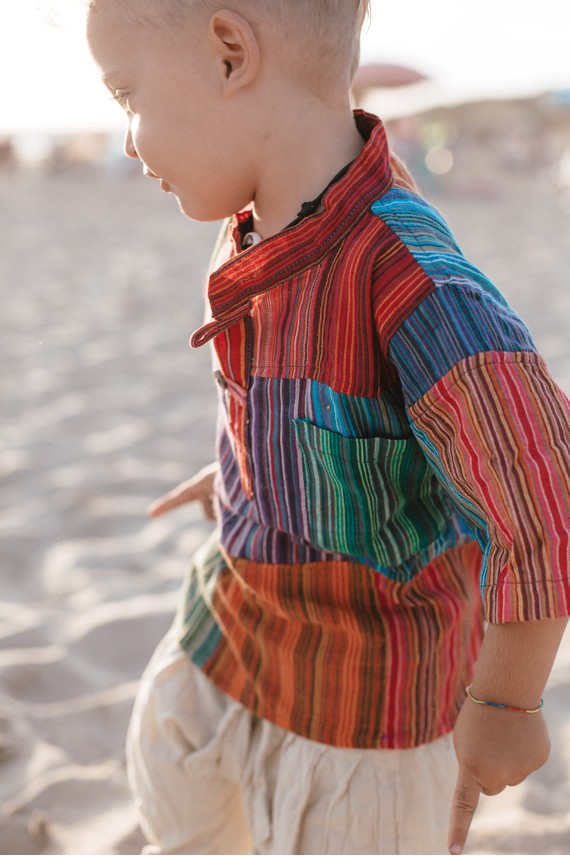 Camisa Nepal Patchwork Camisa Nepal Patchwork