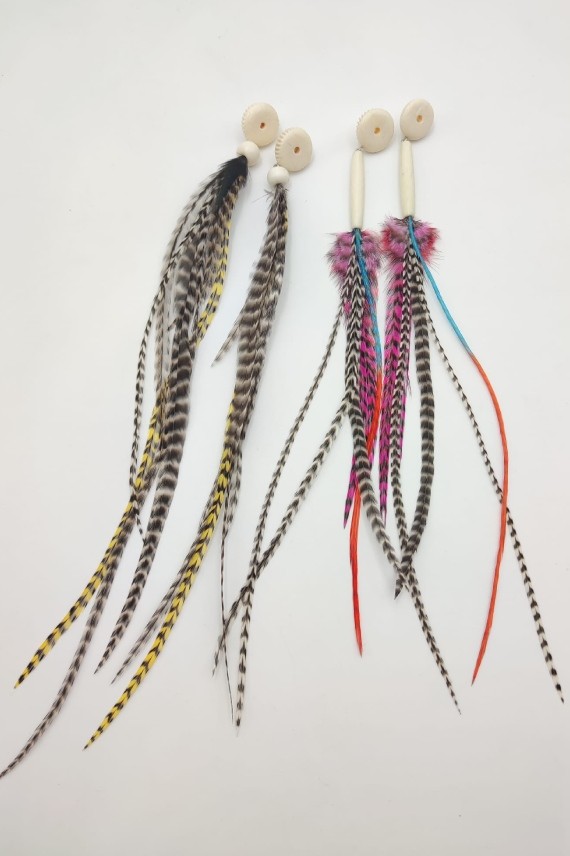 Pendientes pluma Amantis Pendientes pluma Amantis