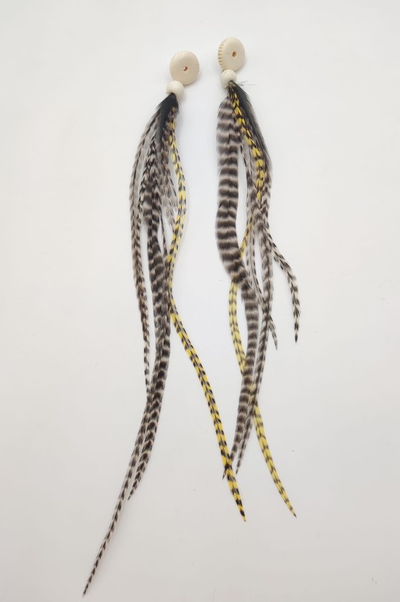 Pendientes pluma Amantis Pendientes pluma Amantis