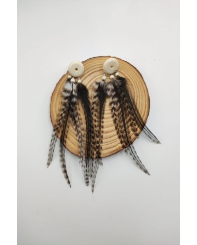 Pendientes pluma Kiram Pendientes pluma Kiram