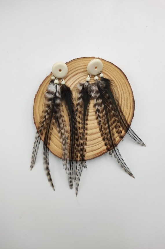Pendientes pluma Kiram Pendientes pluma Kiram