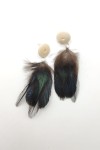 Pendientes pluma Life Pendientes pluma Life