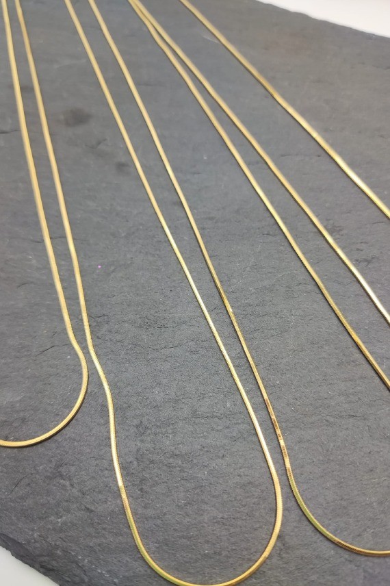 Gargantilla cadena Serpent gold