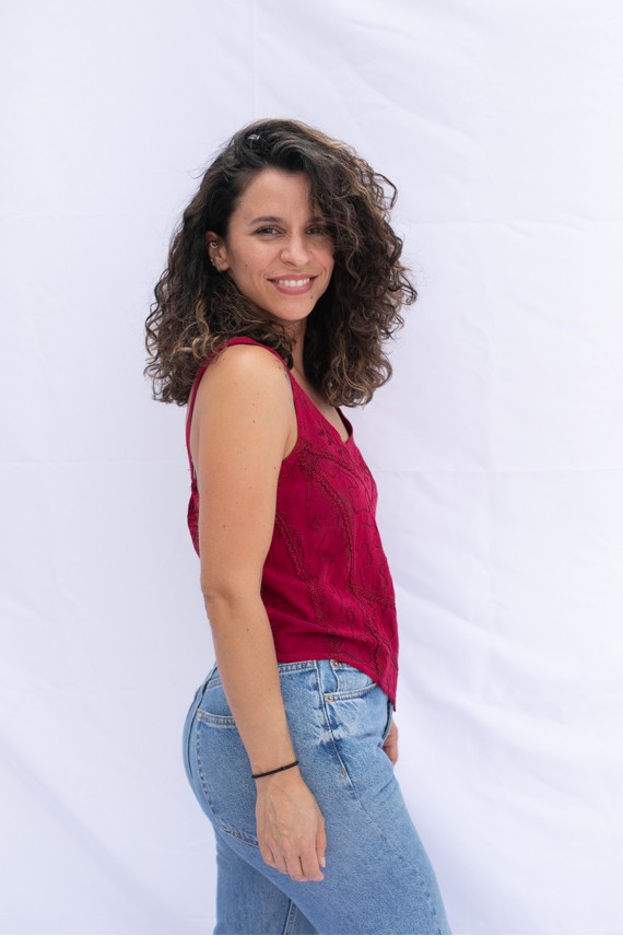 Top Floralis Bordado