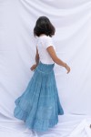 Falda Larga Velo Algodón