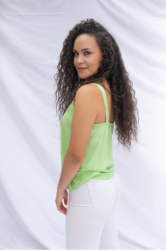 Camiseta Viscosa Button