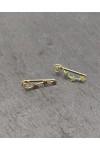Pendientes trepador plata estrella y espiral Pendientes trepador plata estrella y espiral