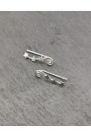 Pendientes trepador plata flecha Pendientes trepador plata flecha