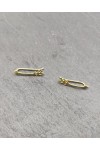 Pendientes trepador plata flecha Pendientes trepador plata flecha
