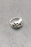 Anillo plata celta calado