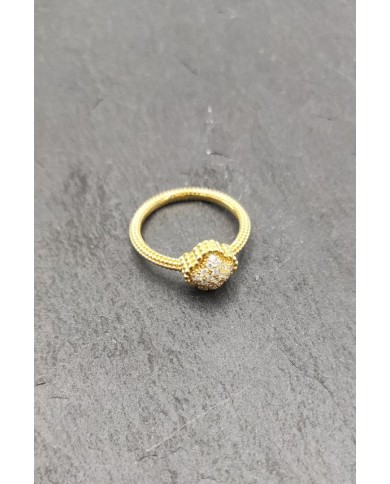 Anillo Oro y diamantes compromiso