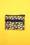 Monedero Algodón Geometric Himalaya Blanca Monedero Algodón Geometric Himalaya Blanca