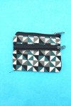 Monedero Algodón Geometric Himalaya Blanca Monedero Algodón Geometric Himalaya Blanca