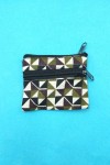 Monedero Algodón Geometric Himalaya Blanca Monedero Algodón Geometric Himalaya Blanca