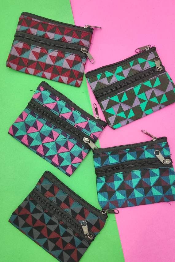Monedero Algodón Geometric Himalaya Monedero Algodón Geometric Himalaya