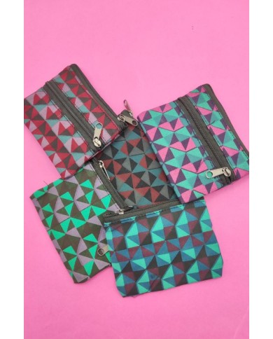 Monedero Algodón Geometric Himalaya Monedero Algodón Geometric Himalaya