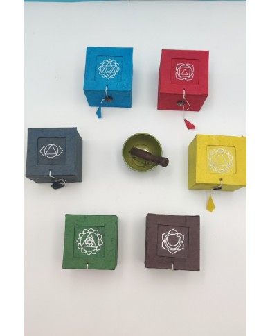 Cuenco Tibetano Chakras Mini Cuenco Tibetano Chakras Mini