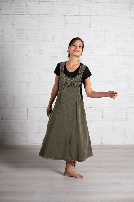 Vestido Peto Tie Dye Baiuca