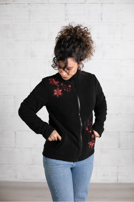 Chaqueta polar Flores Chaqueta polar Flores