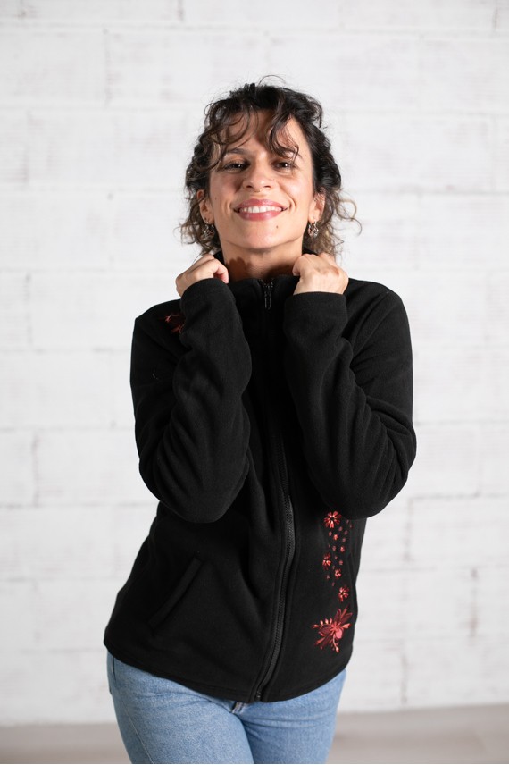 Chaqueta polar Flores Chaqueta polar Flores