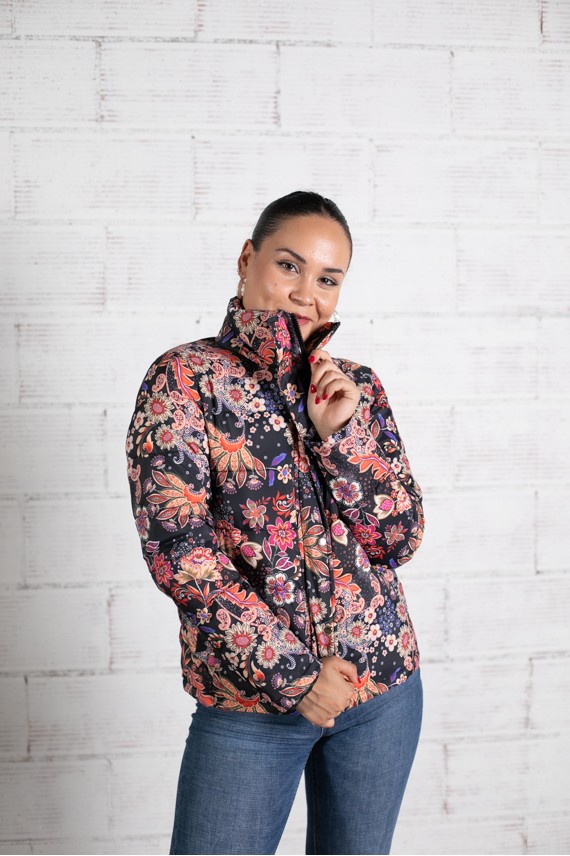 Chaqueta Acolchada estampado Midnight Impermeable Chaqueta Acolchada estampado Midnight Impermeable