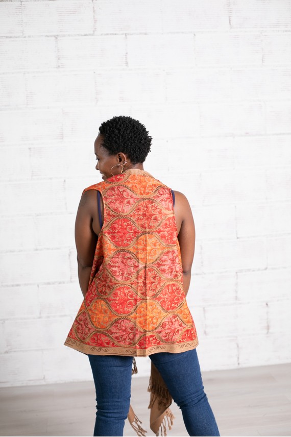 Chaleco Pashmina Arte Nómada