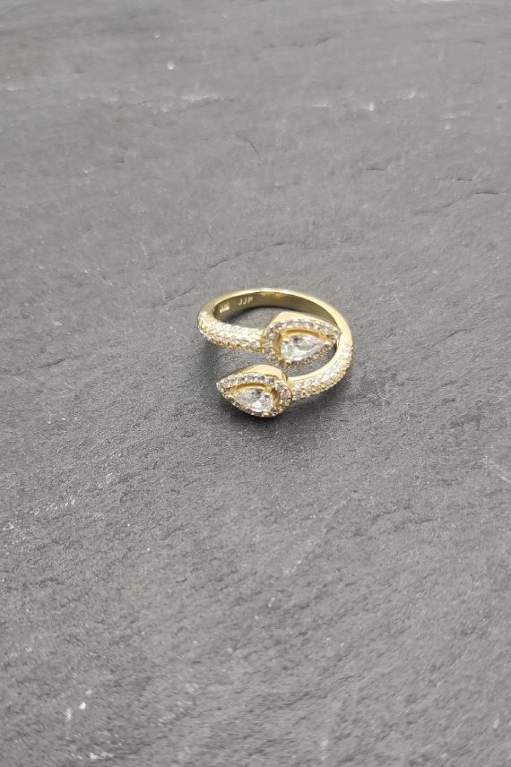 Anillo plata gotas entrelazadas Anillo plata gotas entrelazadas