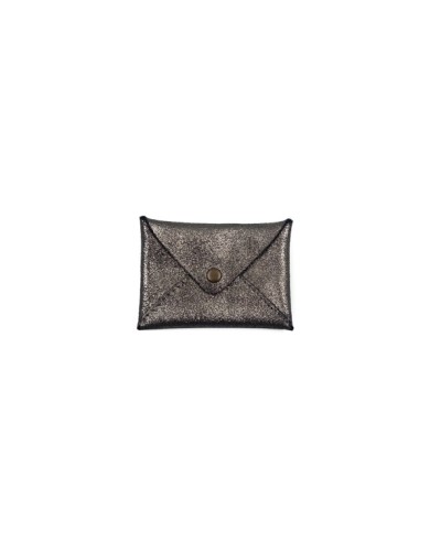 Monedero Piel Sostenible Veteado Brillante by Soruka