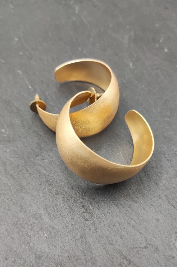 Pendientes Nassim Aros dorados Pendientes Nassim Aros dorados