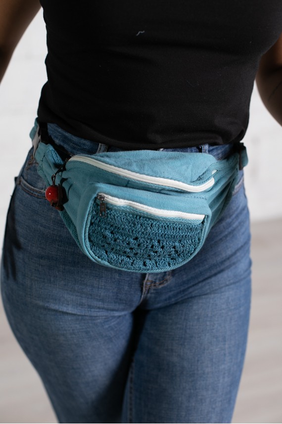 Riñonera Crochet Algodón